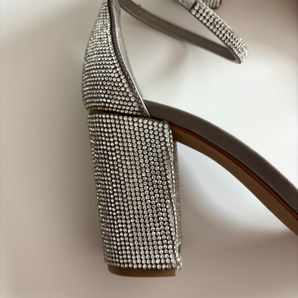 Steve Madden Declair Rhinestone Heels - Picture 5 of 9